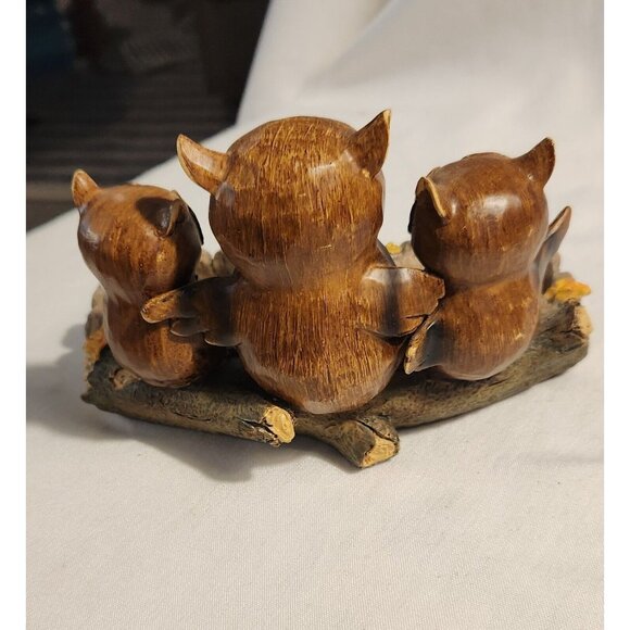 Yankee Candle Triple Owl Candle Holder With Tealights - Picture 4 of 9